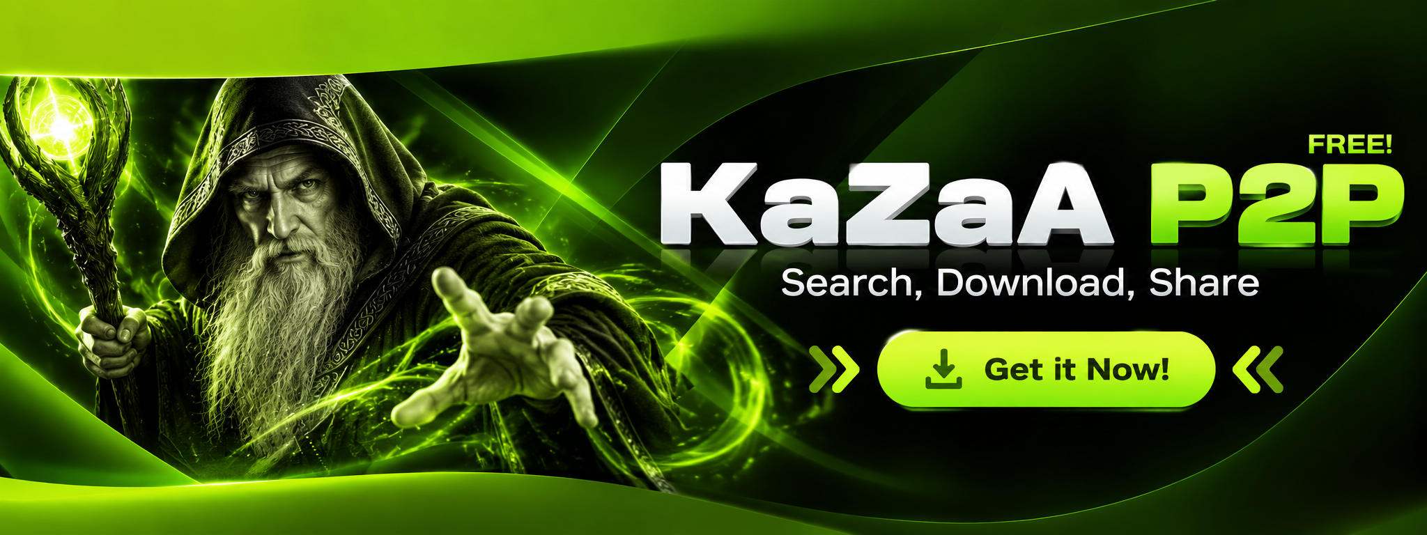 KaZaA P2P — FREE! Search, Download, Share — Get it Now!